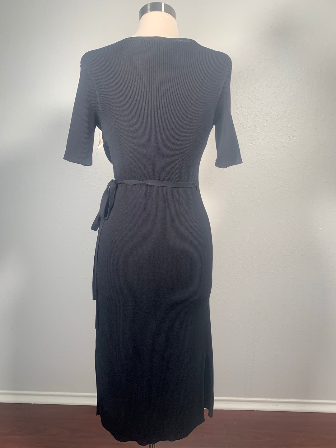 Black Wrap Dress - New Origin Shop 