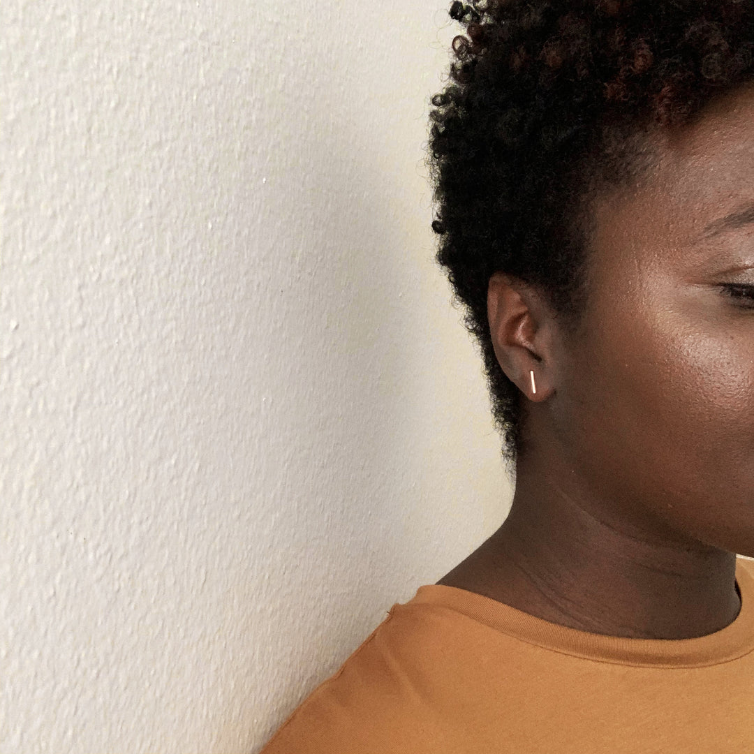 Bar Studs-Gold - New Origin Shop 