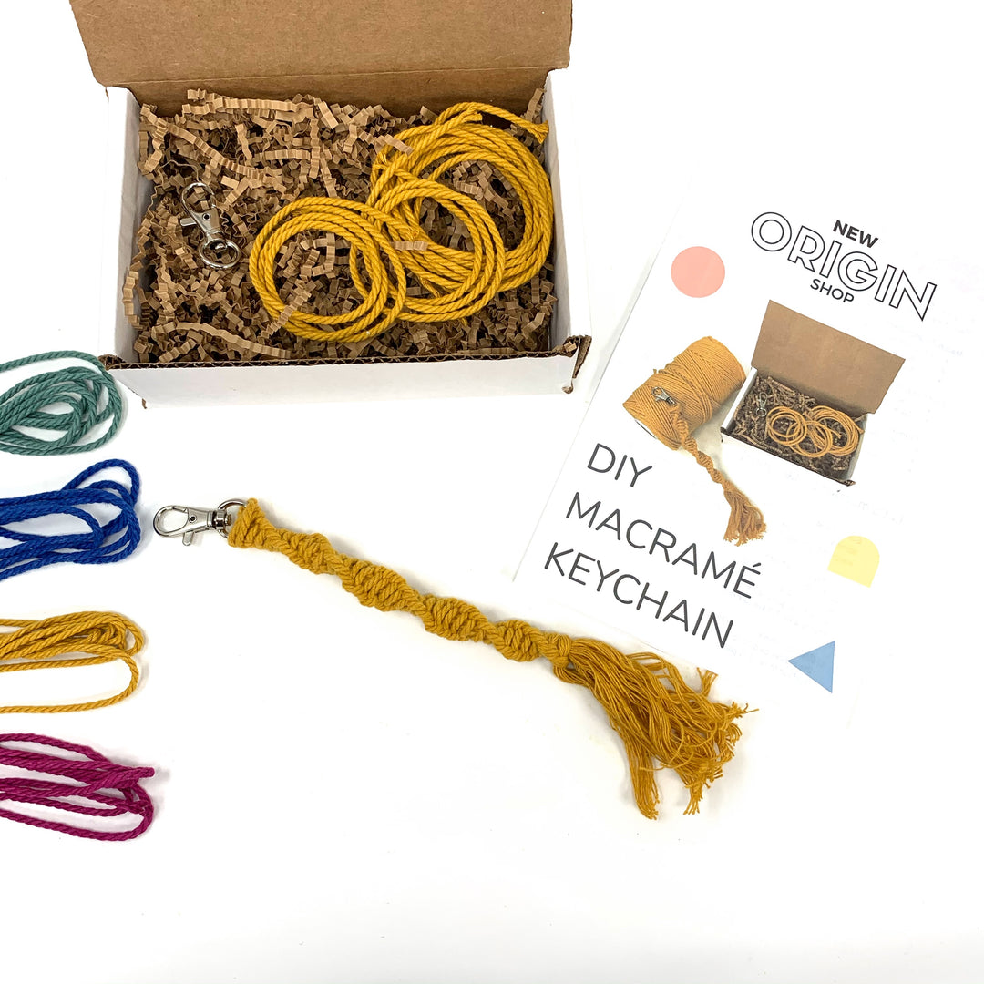 DIY Macrame Keychain Kit – New Origin Shop LLC