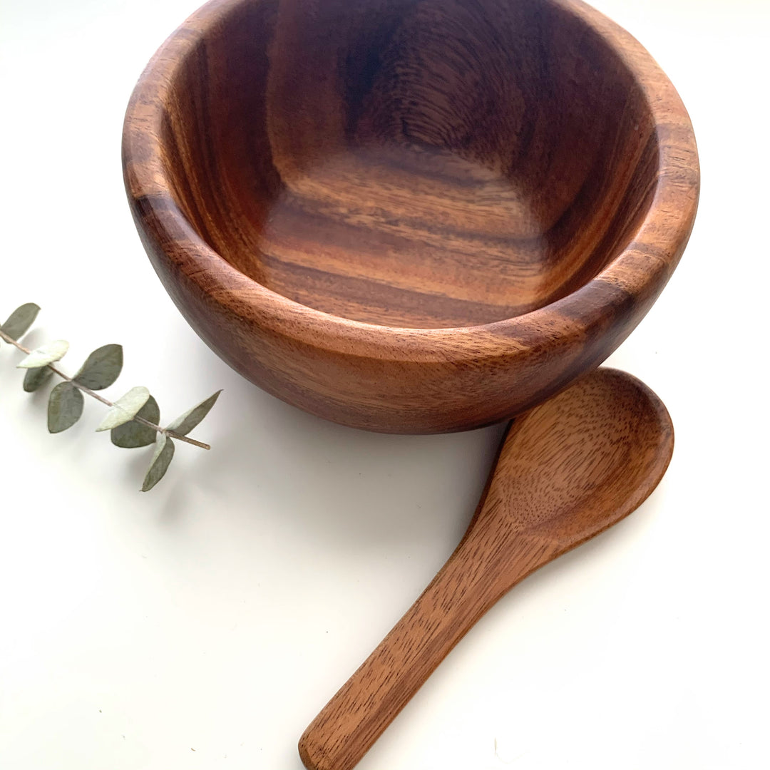 Acacia Creations - 6" Smoothie Bowl w/ Spoon - New Origin Shop 