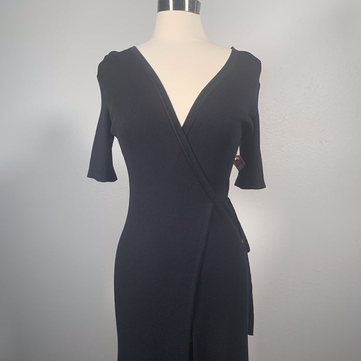 Black Wrap Dress - New Origin Shop 