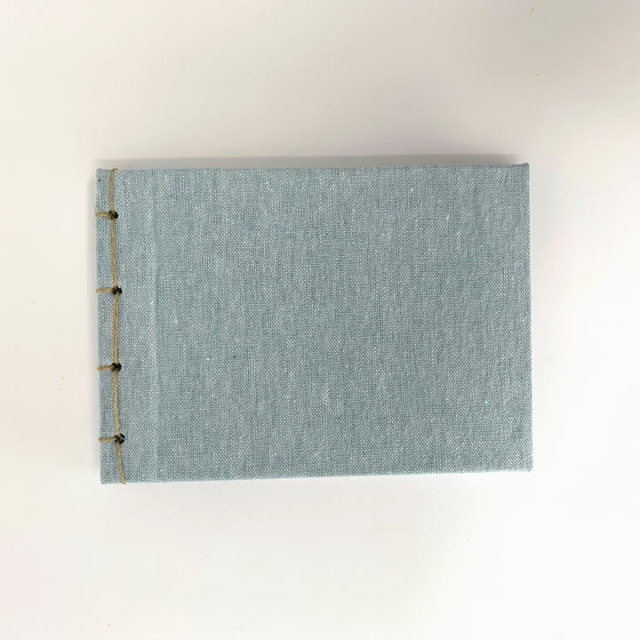 Essex Linen Aqua small journal