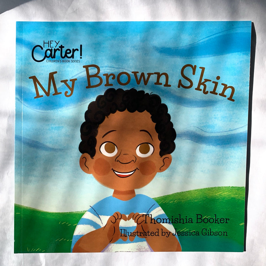 my brown skin childrens illustrated book for toddlers