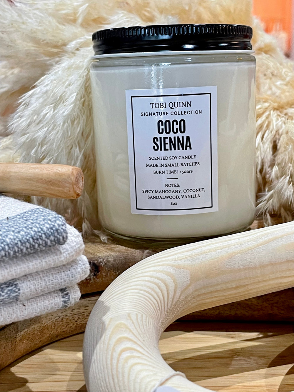 tobi quinn coco sienna candle