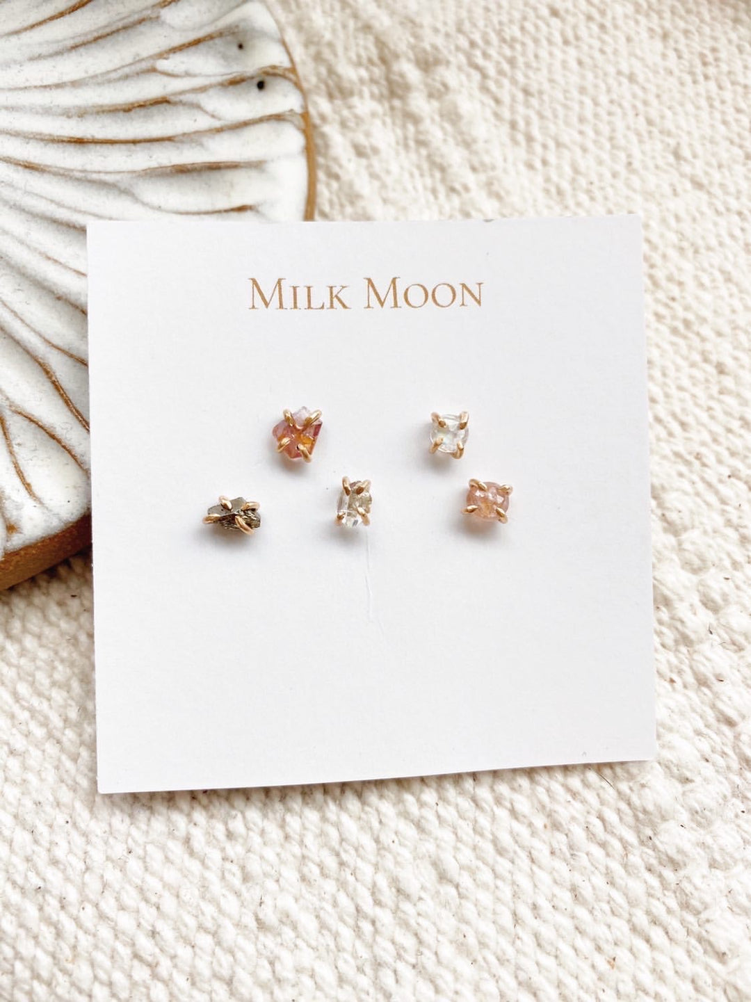 Pink/Green Gemstone Mix and Match Set