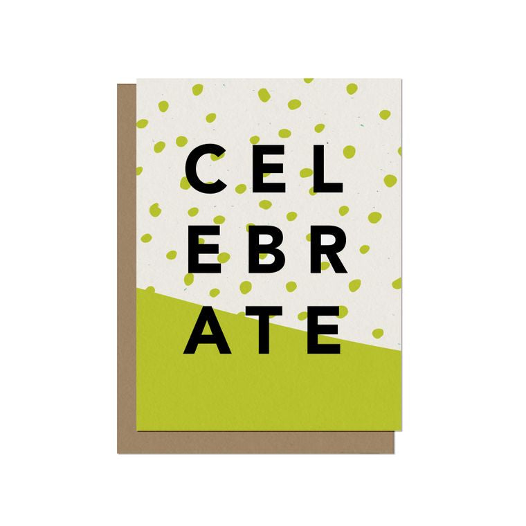 Celebrate Blank A2 Card