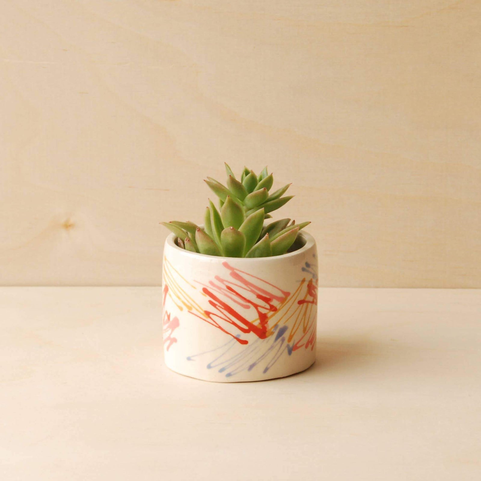 Scribble Planter-Beach - New Origin Shop LLC